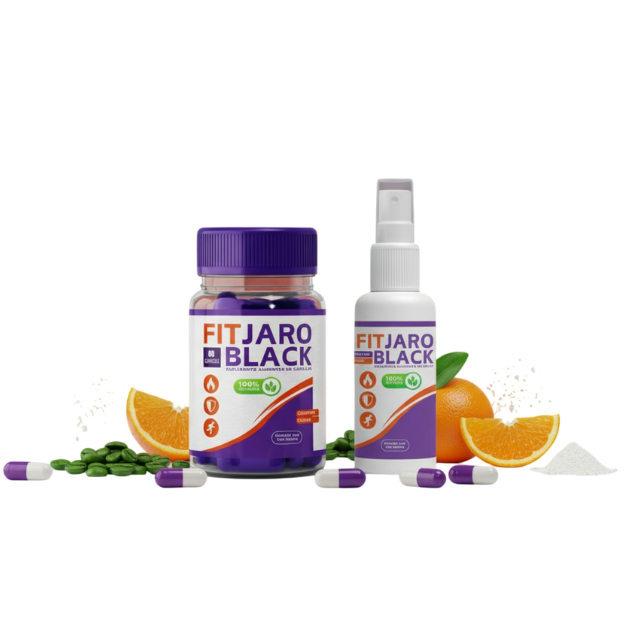 Frasco FitJaro Black - Protocolo Clínico de Emagrecimento Sem Agulhas