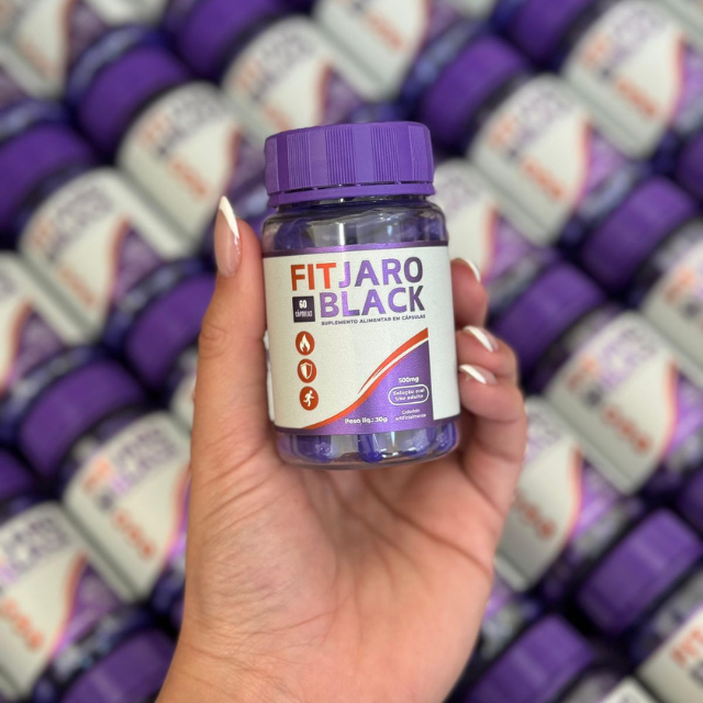 FitJaro Black Cápsulas Detalhe
